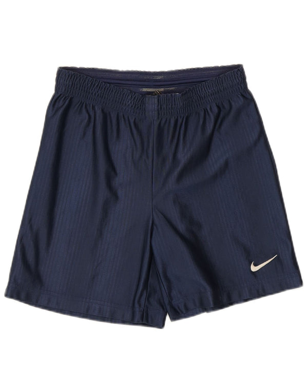 Pantaloni scurți sport Nike pentru băieți 12-13 ani, mari, bleumarin, poliester