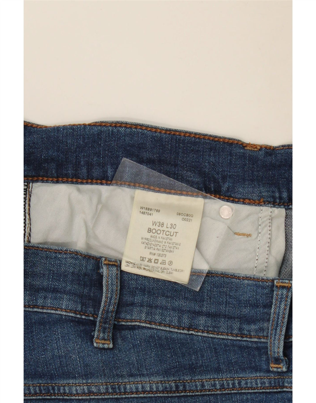 WRANGLER Blugi Bootcut pentru bărbați W38 L30 Bumbac albastru
