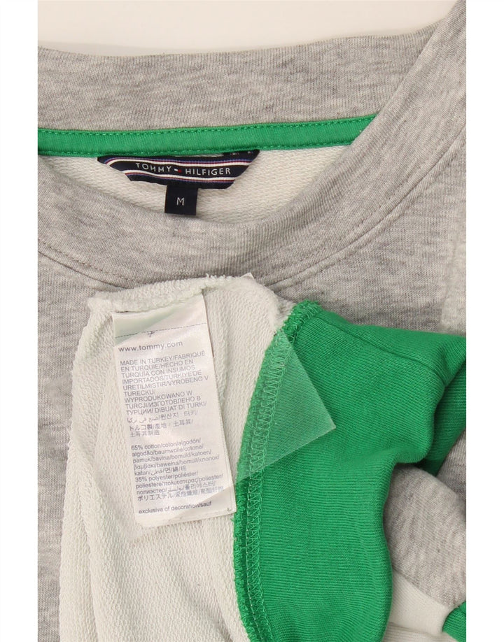 Pulover de hanorac grafic Tommy Hilfiger pentru femei UK 14 Medium Multicolor