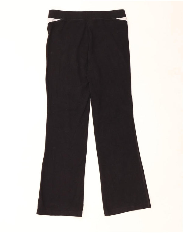 Pantaloni de trening Fila Flare pentru femei UK 14 Medium Black Colorblock Bumbac
