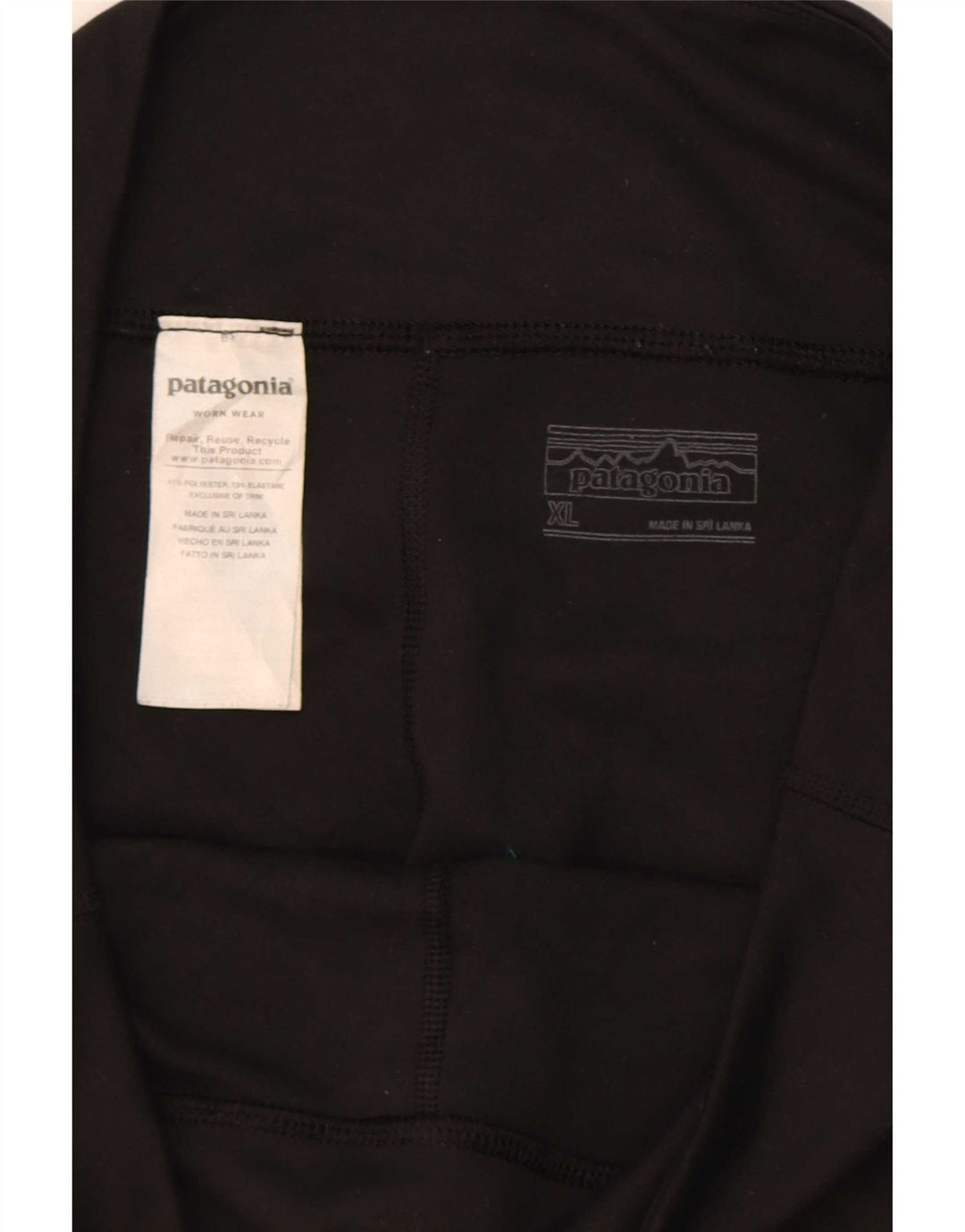 Leggings Patagonia pentru femei UK 18 XL Poliester negru