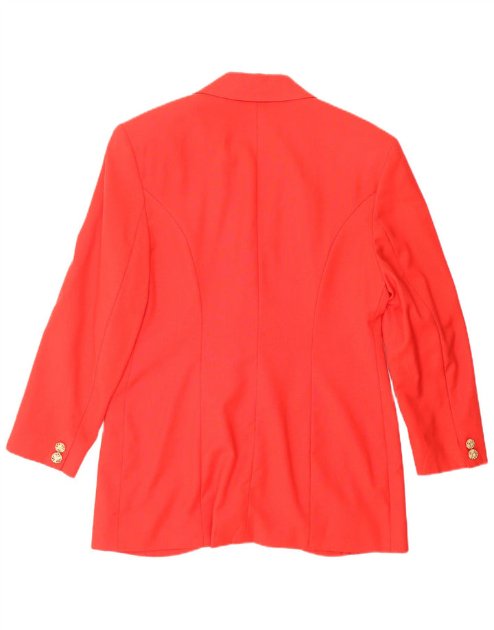 Set fuste 2 piese pentru femei VINTAGE 2 nasturi IT 44 Medium W26 Lână roșie