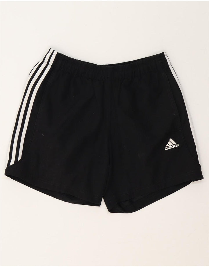 Pantaloni scurți sport pentru bărbați Adidas Climalite, poliester mediu negru