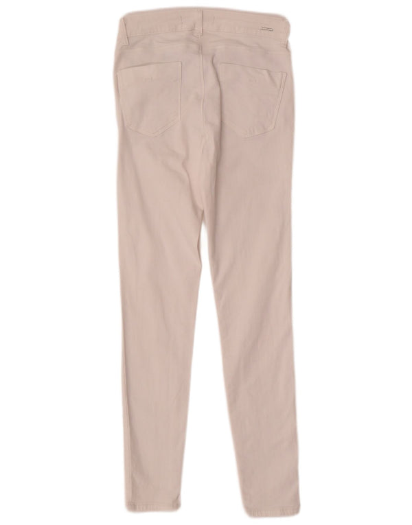 Blugi skinny dama Zara EU 38 Mici W28 L29 Bumbac alb