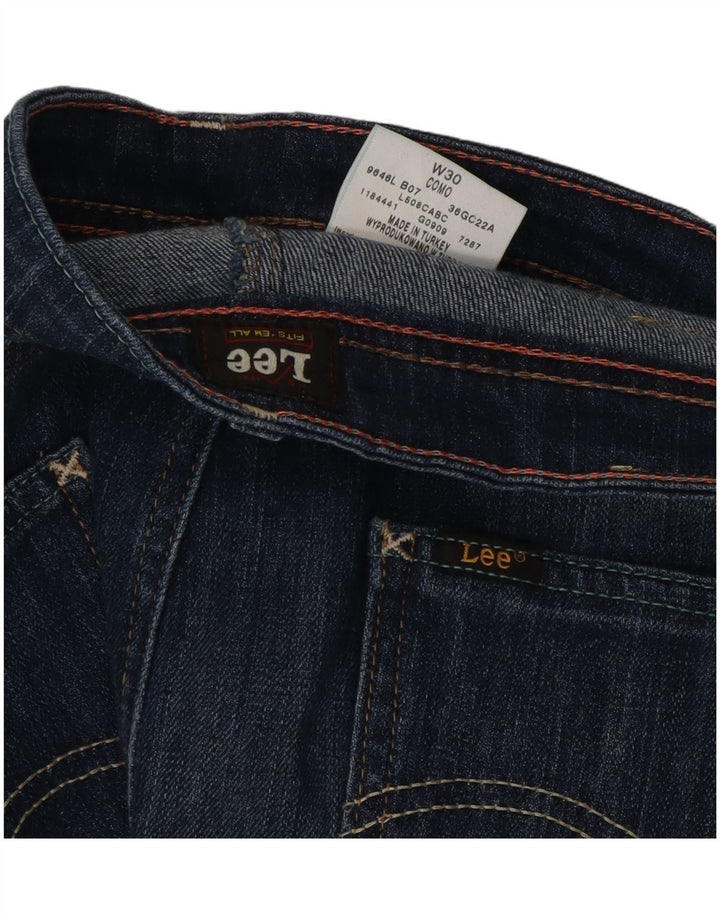 Fusta Lee Como Mini Denim W30 Bumbac Albastru Mediu