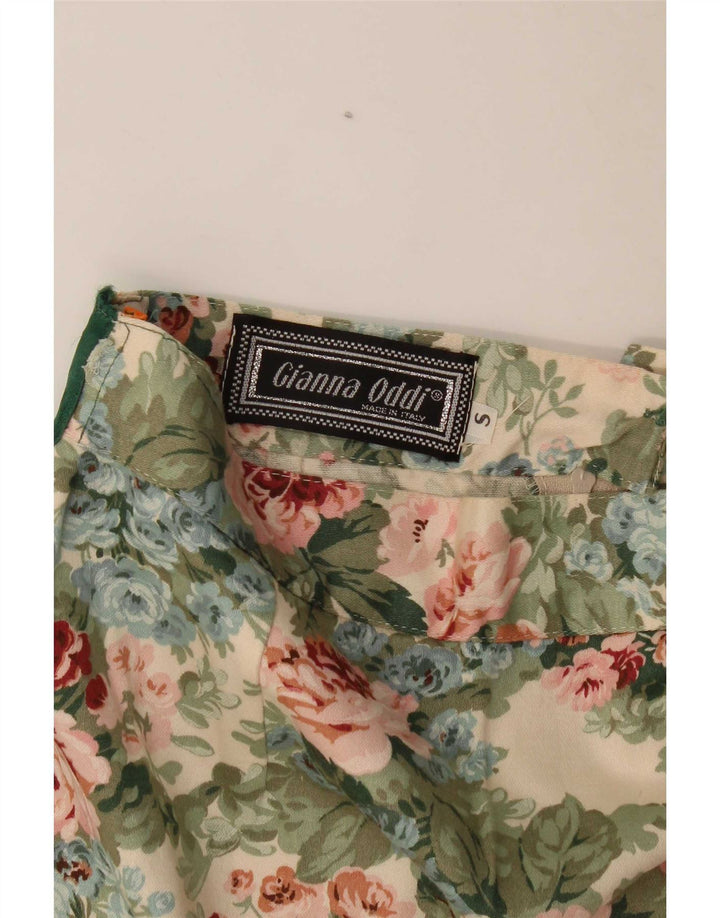 Fusta Mini Vintage Dama Mica W26 Multicolor Floral