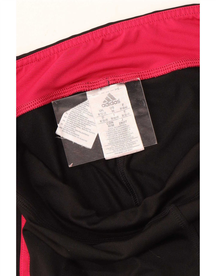 Leggings Adidas Climalite Capri pentru femei UK 12/14 Poliester mediu negru