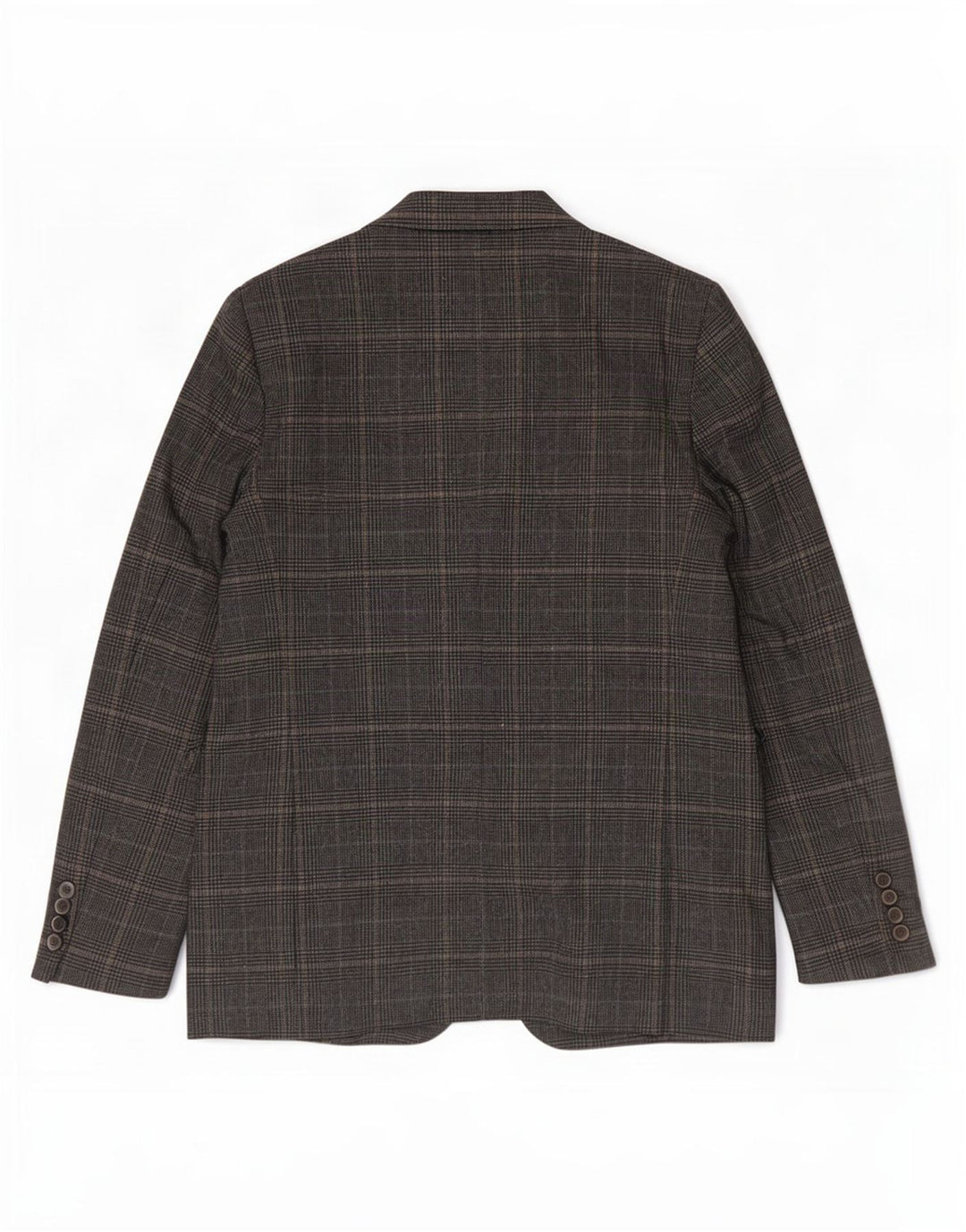 Jachetă Blazer pentru femei Zara, cu 2 nasturi, UK 10, Gri mic, poliester cu picioare de găină