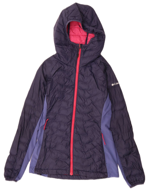 Jachetă căptușită Columbia pentru femei UK 8 Small Bleumarin Colorblock Sport
