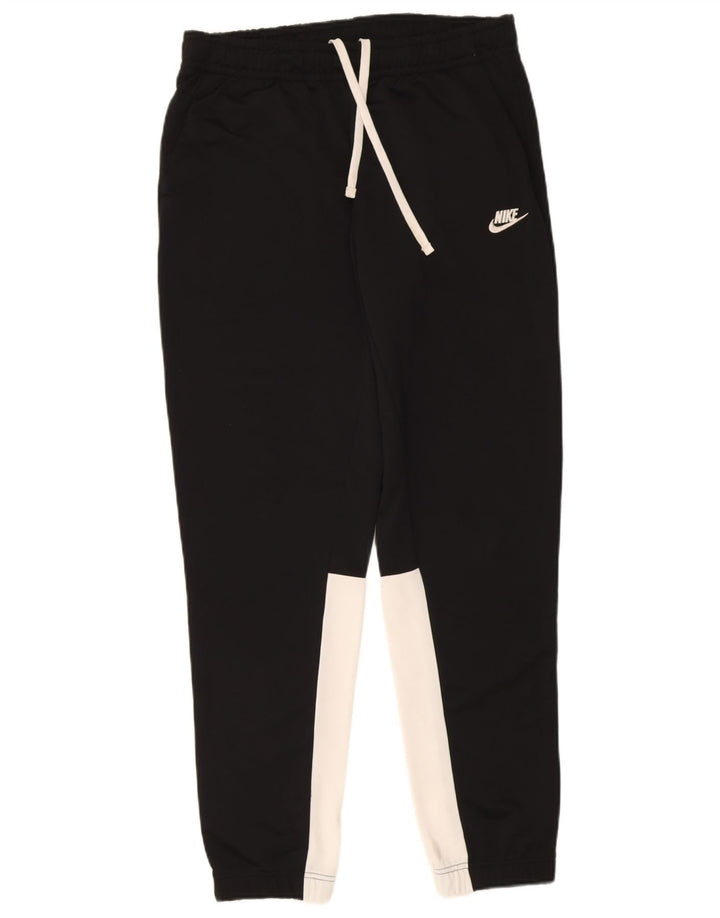 Pantaloni de trening Nike pentru bărbați Joggeri mari, negru, poliester color bloc