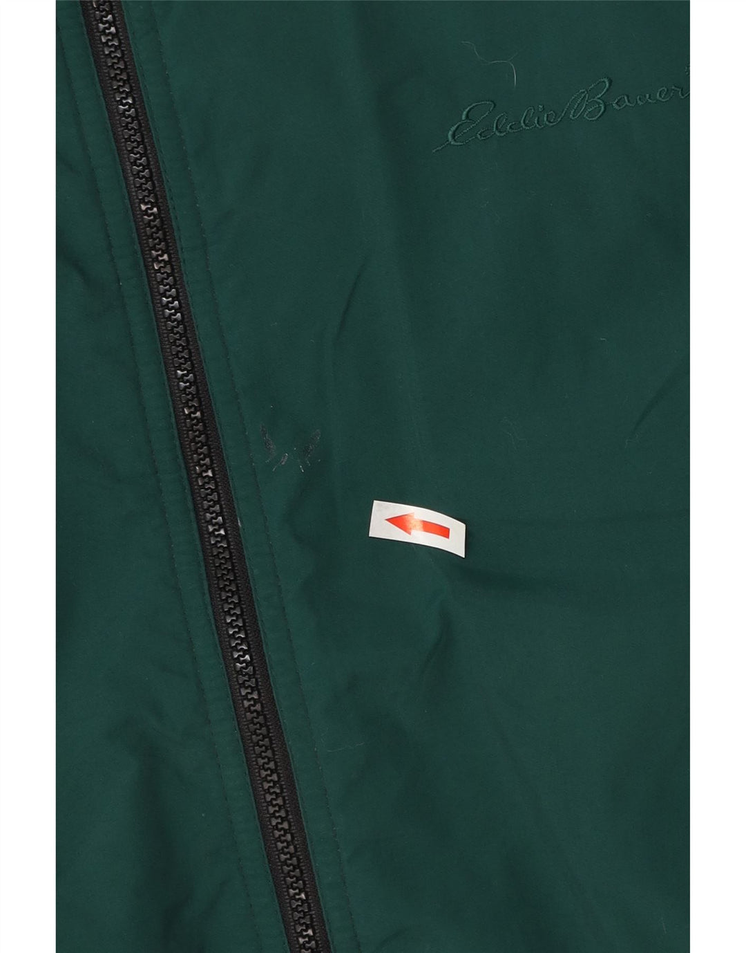 Eddie Bauer Bomber Windbreaker Jacket pentru bărbați UK 40 Poliester verde mare