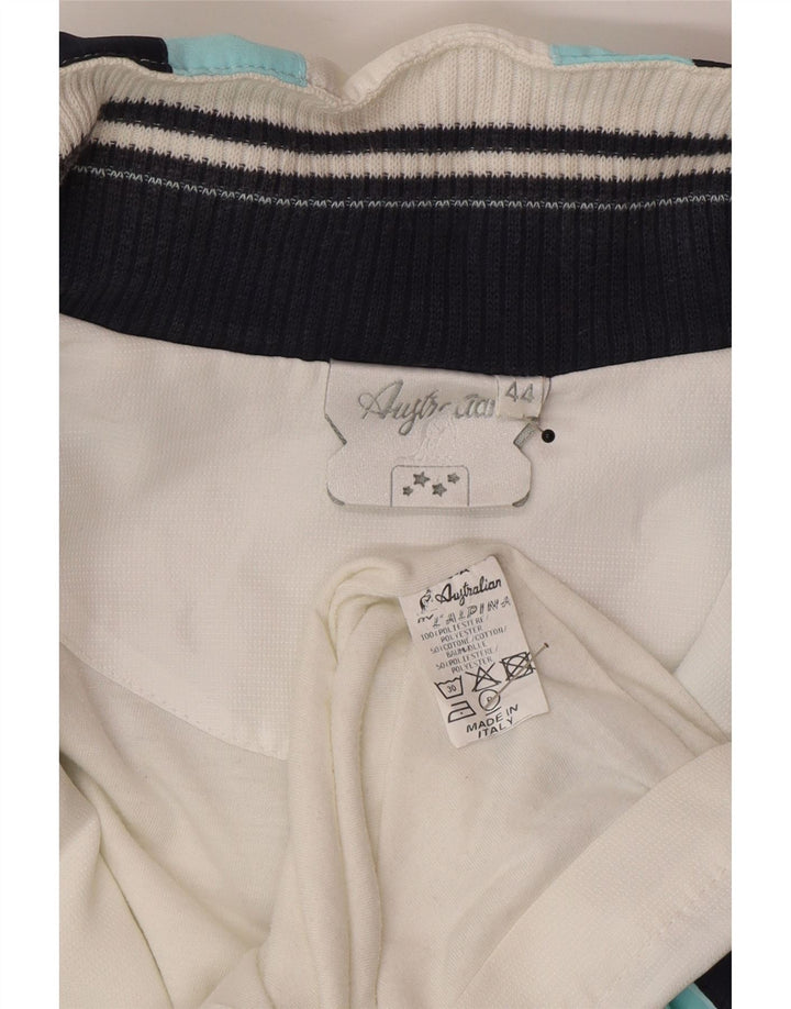 Jachetă de trening pentru femei AUSTRALIAN L'ALPINA IT 44 Medium White