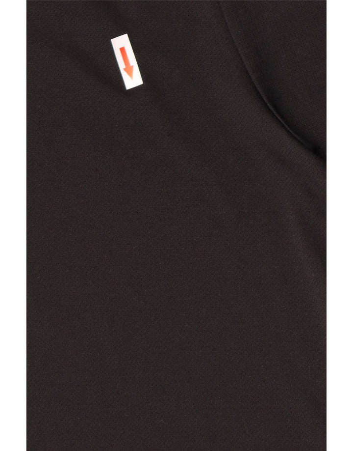 Tricou polo Adidas Climalite pentru bărbați, mare, negru, poliester