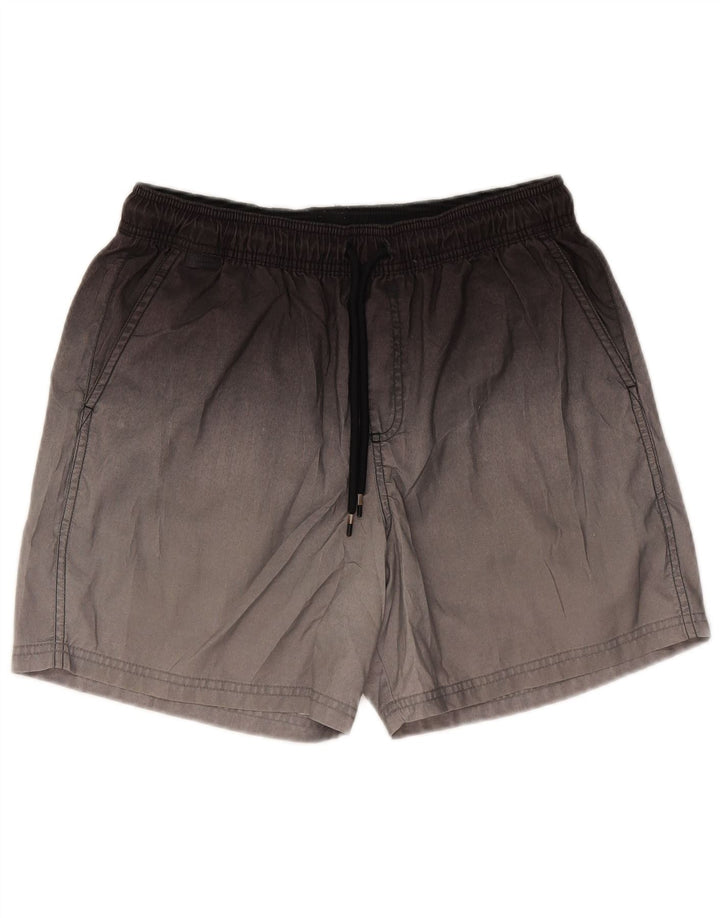 Pantaloni scurți de înot Marks & Spencer pentru bărbați, gri mediu, poliester color bloc