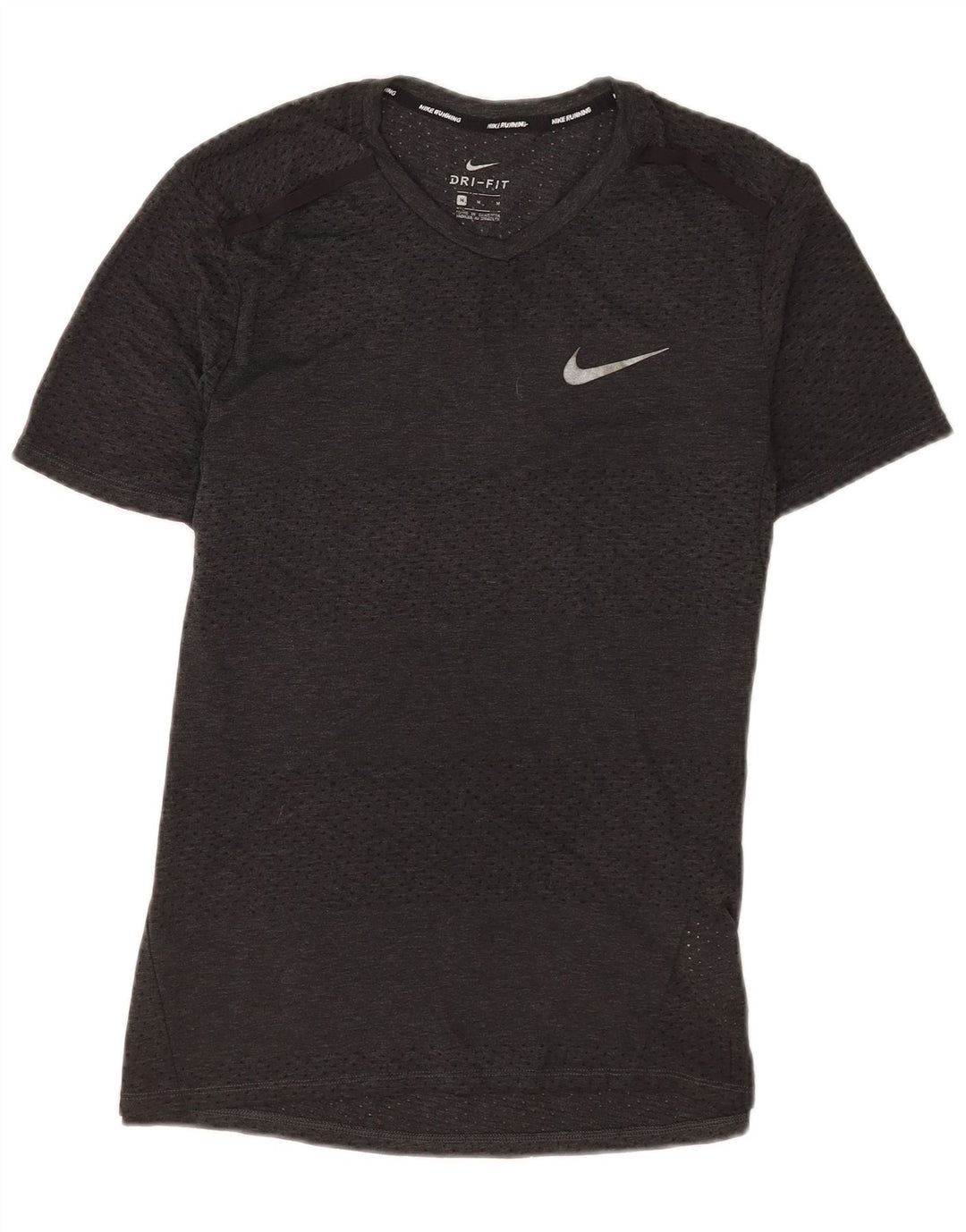 Tricou Nike Dri Fit pentru bărbați Top Medium Gri Poliester