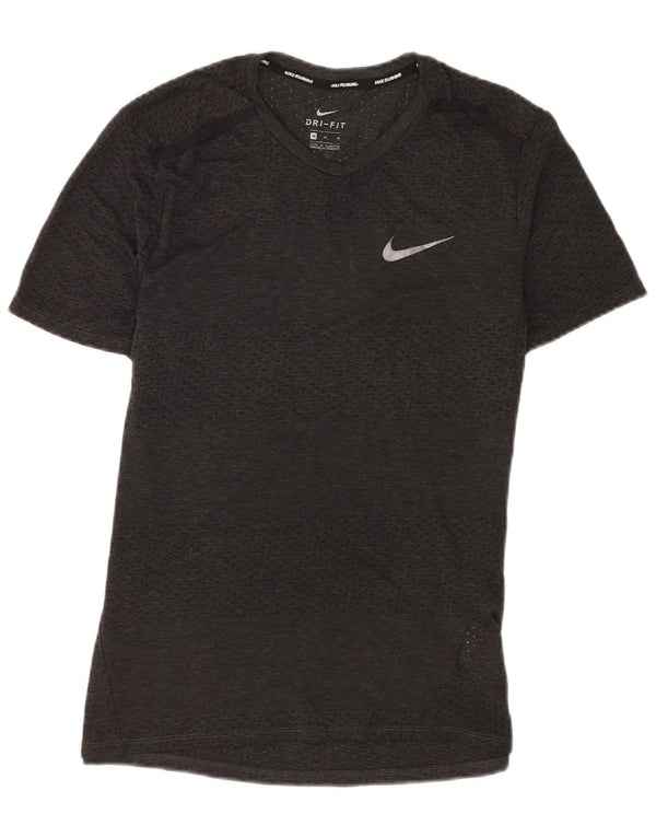 Tricou Nike Dri Fit pentru bărbați Top Medium Gri Poliester