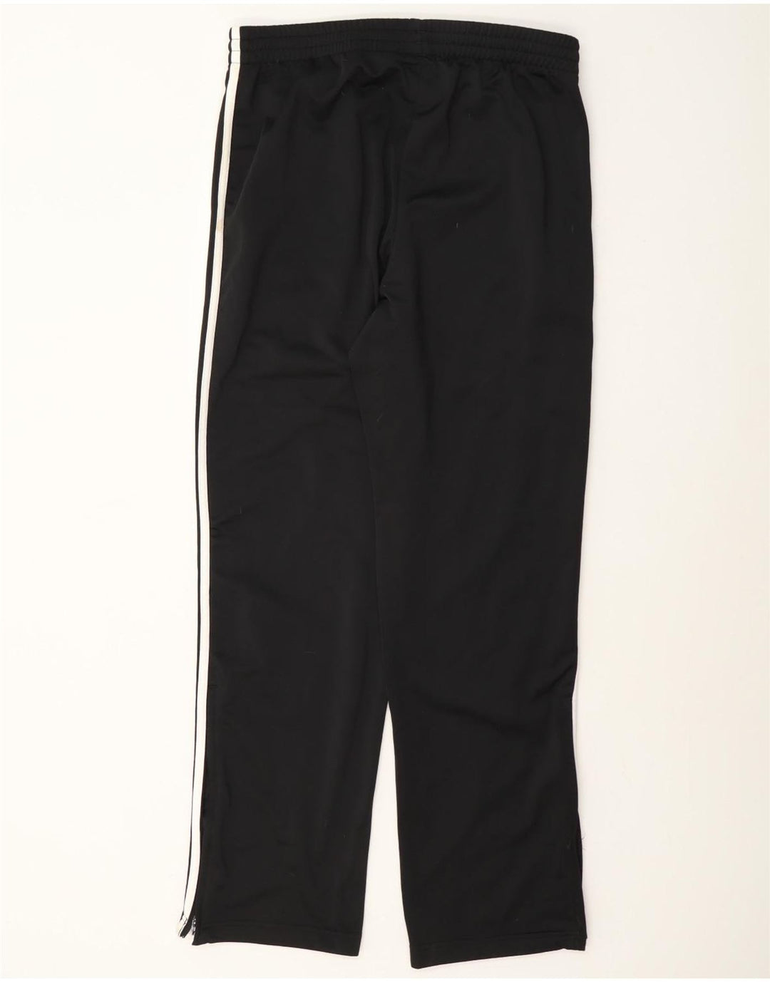 Pantaloni de trening Adidas pentru bărbați, poliester mediu negru