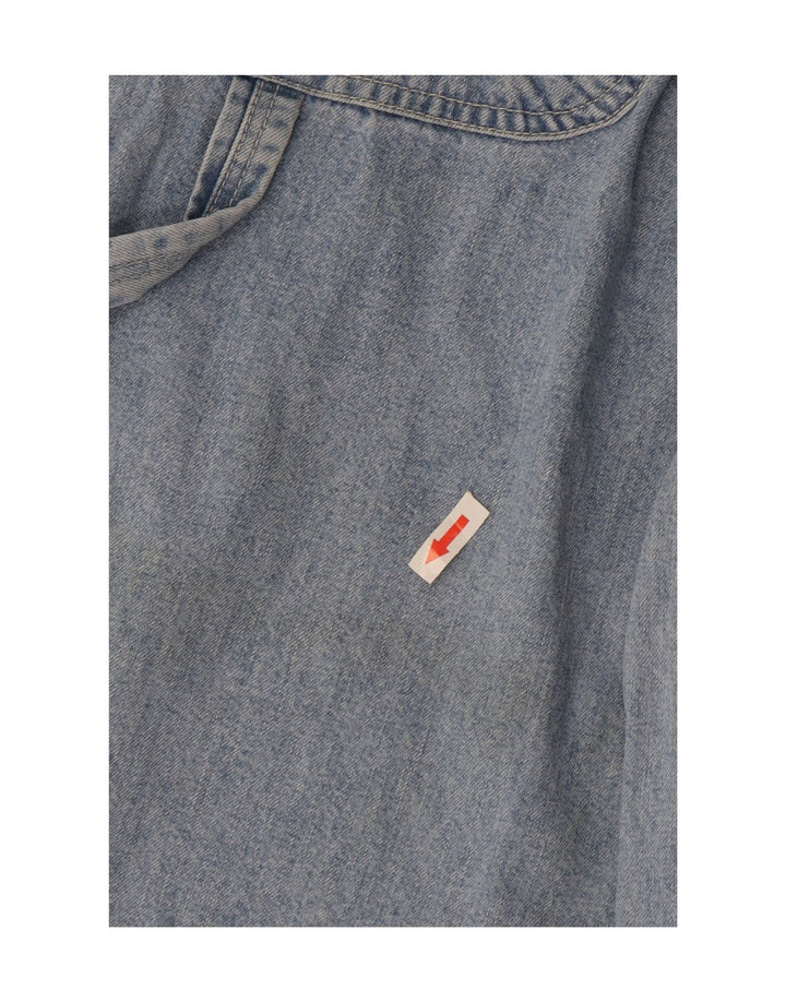 Rifle Salopete pentru femei Blugi drepti L29 L27 Bumbac albastru