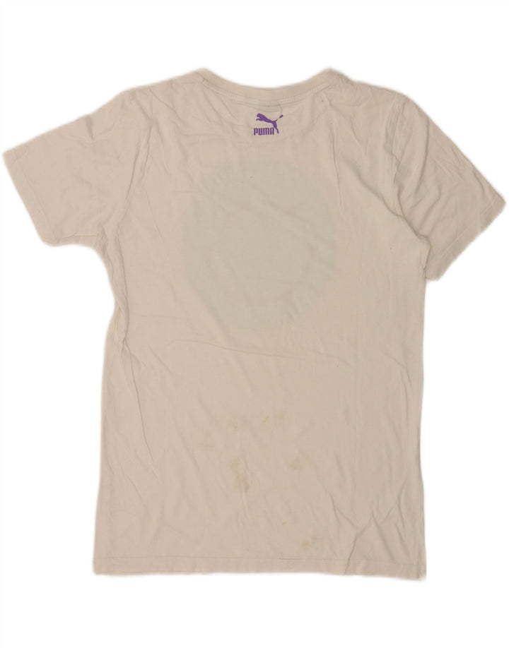 Tricou grafic Puma pentru bărbați Top mic alb