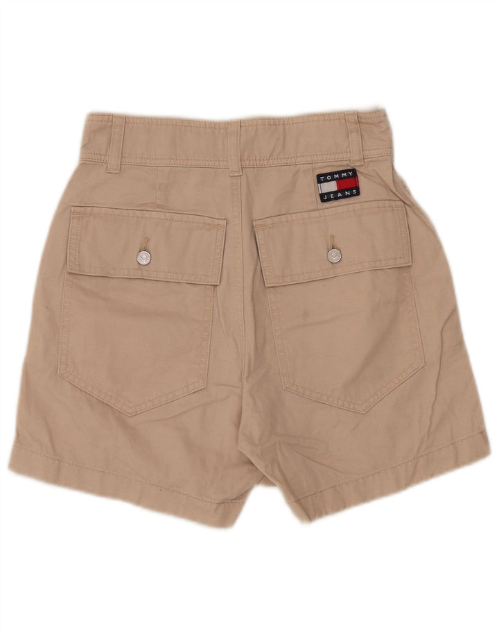 Pantaloni scurti cargo pentru femei Tommy Hilfiger W26 Small Beige