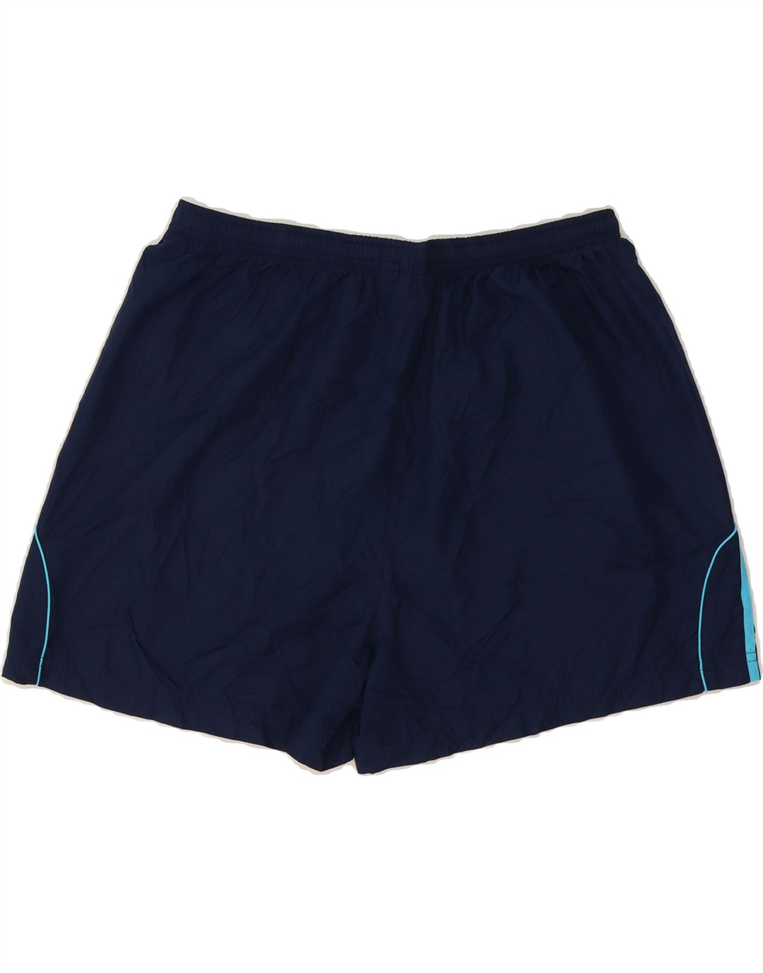 ADIDAS Mens Sport Shorts Large  Navy Blue Polyester Vintage Adidas and Second-Hand Adidas from Messina Hembry 