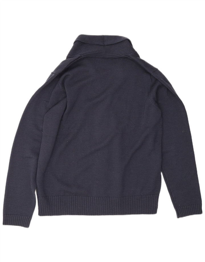 Pulover cardigan bărbați LIU JO XL Lână bleumarin