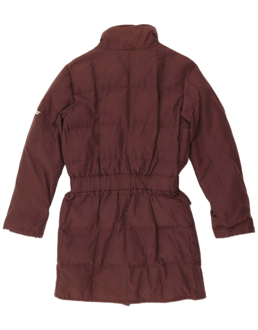 Palton căptușit pentru femei Woolrich UK 10 mic, maro, bumbac