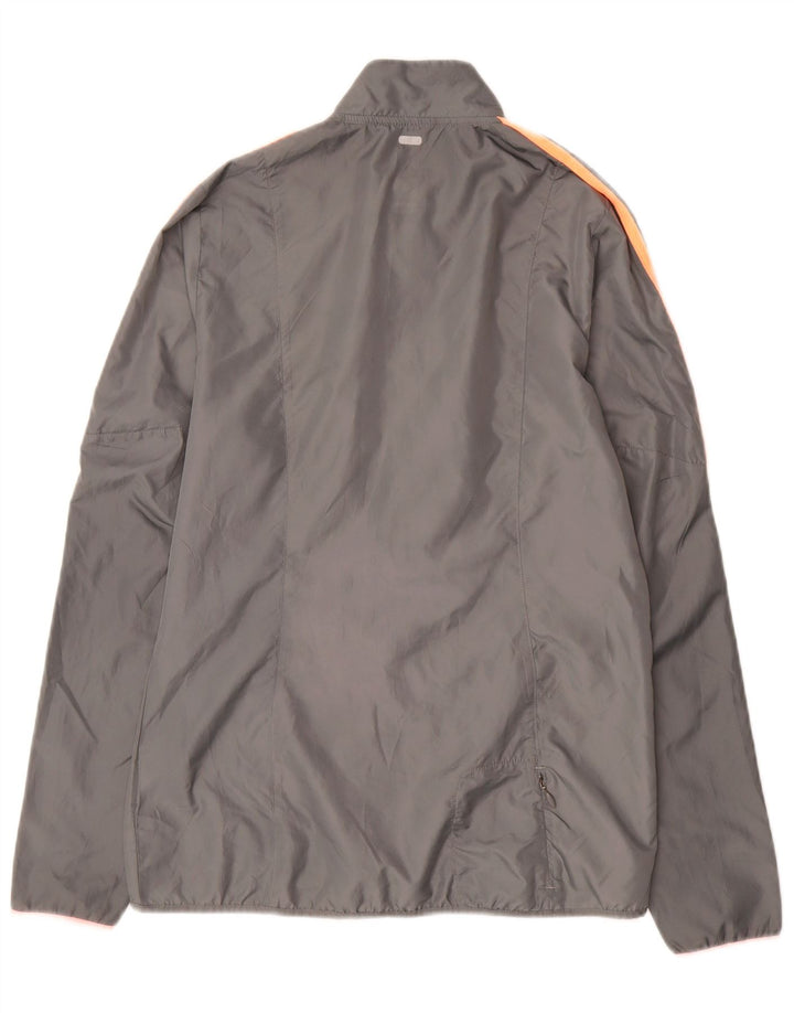 Jachetă de trening Clima Proof ADIDAS pentru femei UK 8/10, gri mic