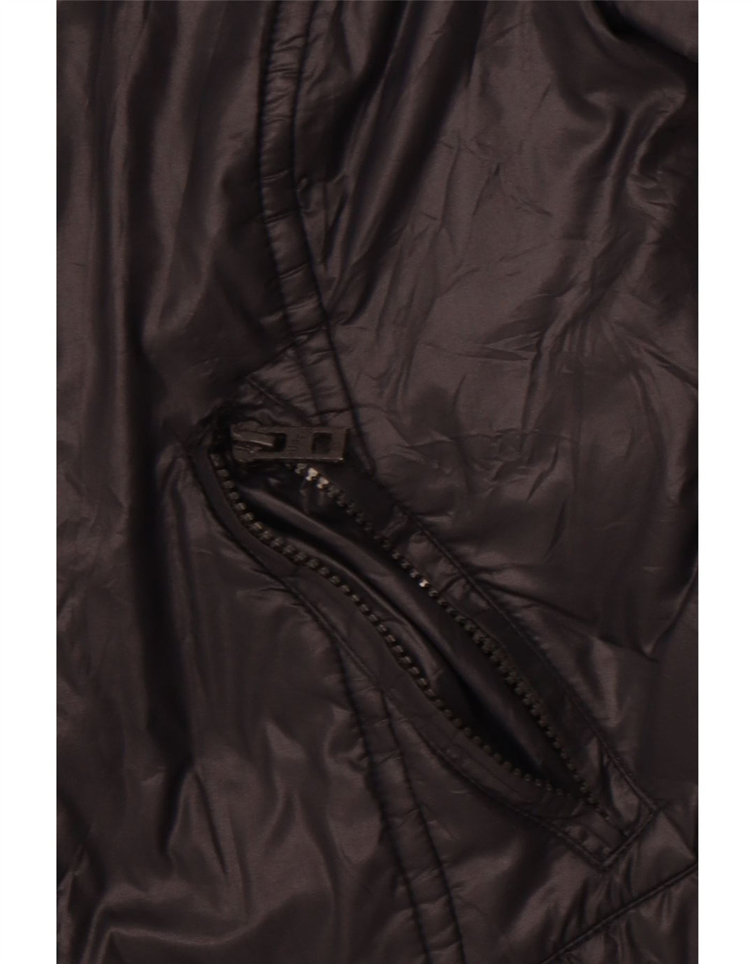 SUPERDRY Jachetă Crop Windbreaker pentru femei UK 12 Medium Black Nylon