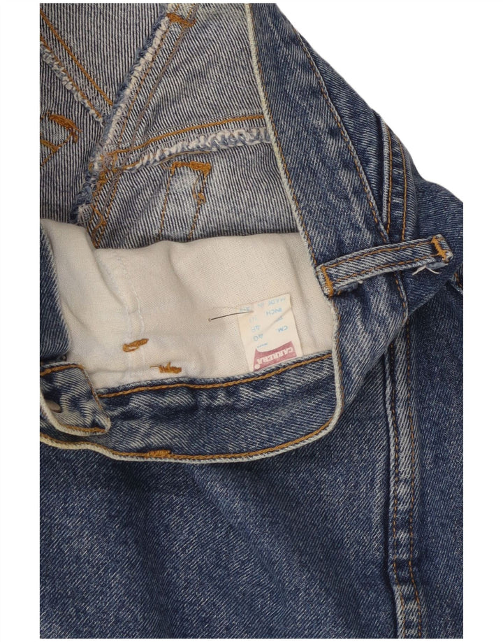 Fusta Midi Denim Carrera W30 Bumbac Albastru Mediu