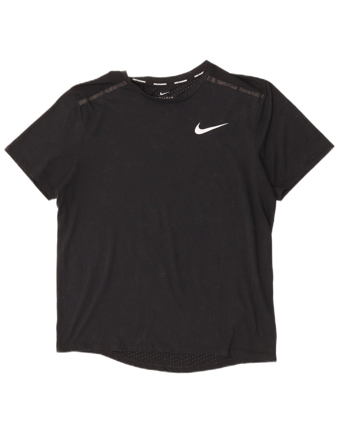 Tricou Nike Dri Fit pentru bărbați Top Mediu Negru Poliester
