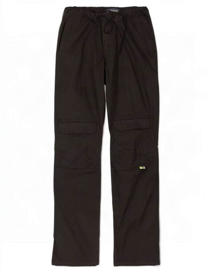 Pantaloni cargo drepti pentru bărbați Pickwick W30 L33 negri