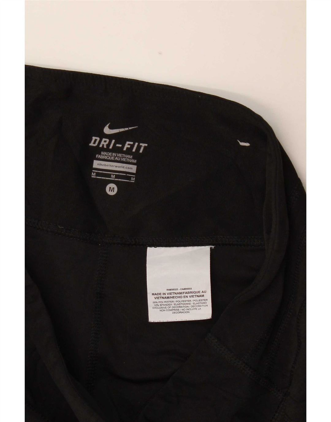 Leggings Capri pentru femei Nike Medium W30 L19 Sport poliester negru