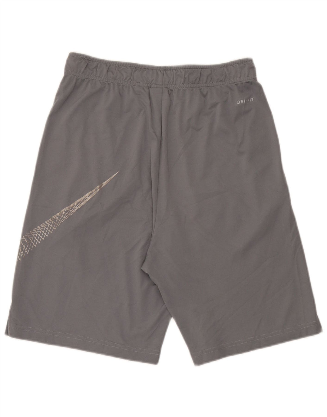 Pantaloni scurți sport Nike Dri Fit Graphic pentru bărbați, gri mediu, poliester