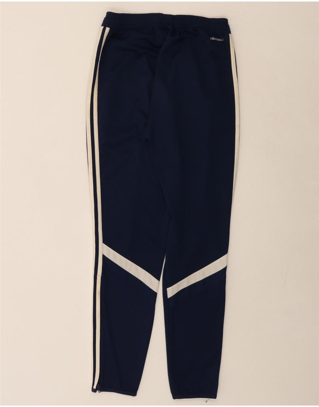 Pantaloni de trening Climacool ADIDAS pentru femei UK 10 Mic bleumarin