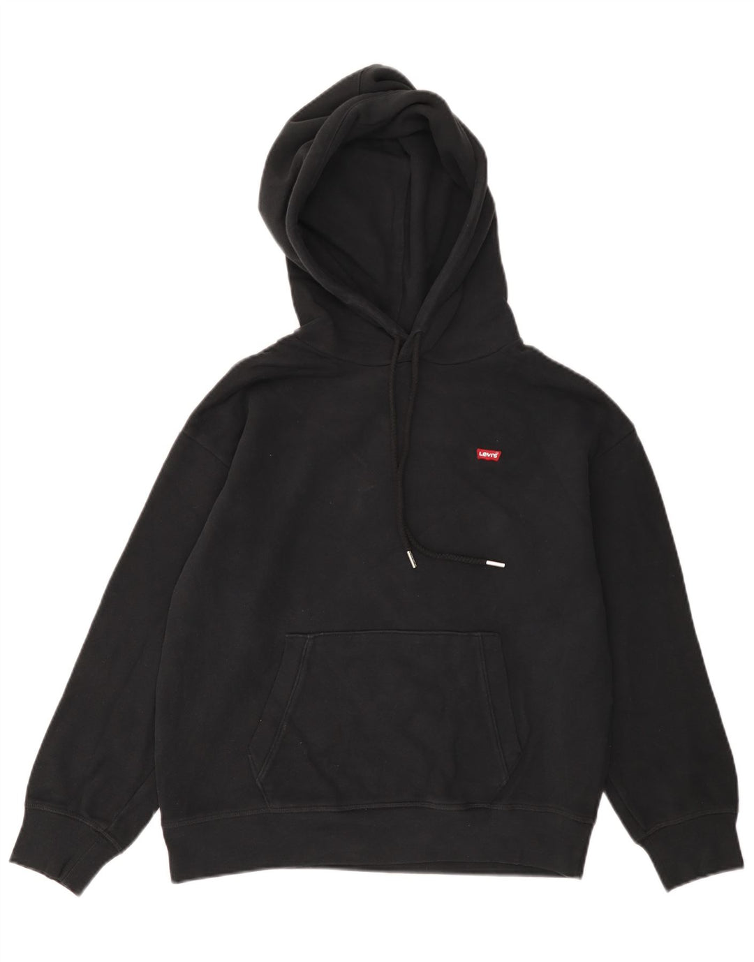 Pulover Levi's pentru bărbați, bumbac mic, negru