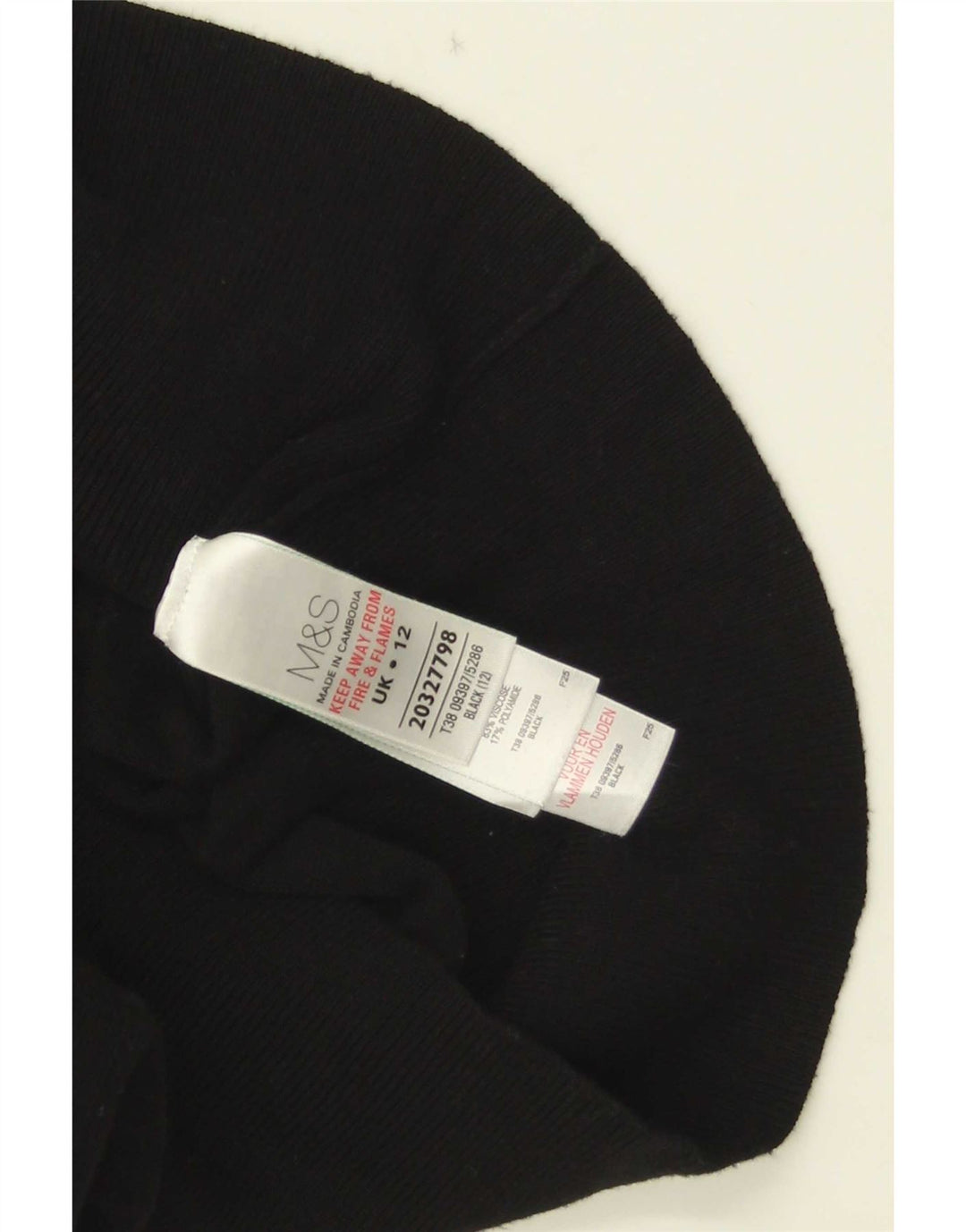 Pulover cardigan pentru femei Marks & Spencer UK 12 Medium Black Viscose