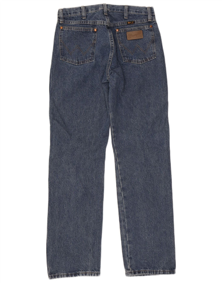 Blugi drepti pentru bărbați Wrangler W32 L32 Bumbac albastru