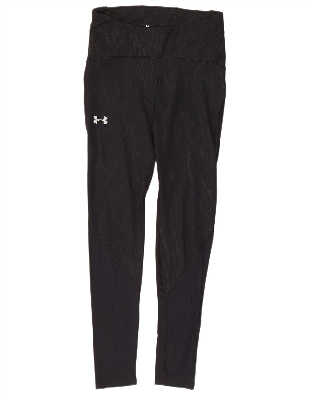 Leggings pentru femei Under Armour UK 14 Medium Black Striped Nylon