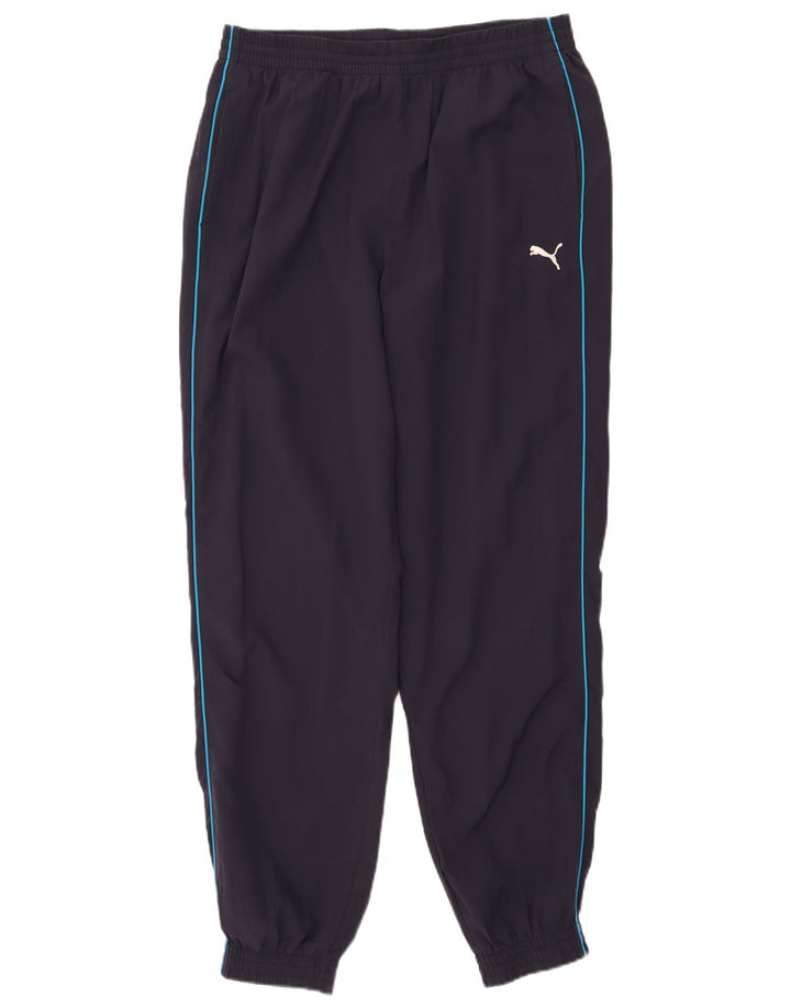Pantaloni de trening PUMA pentru bărbați Pantaloni de jogging mari, bleumarin, poliester