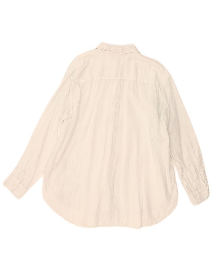 Cămașă supradimensionată pentru femei French Connection UK 12 Medium White