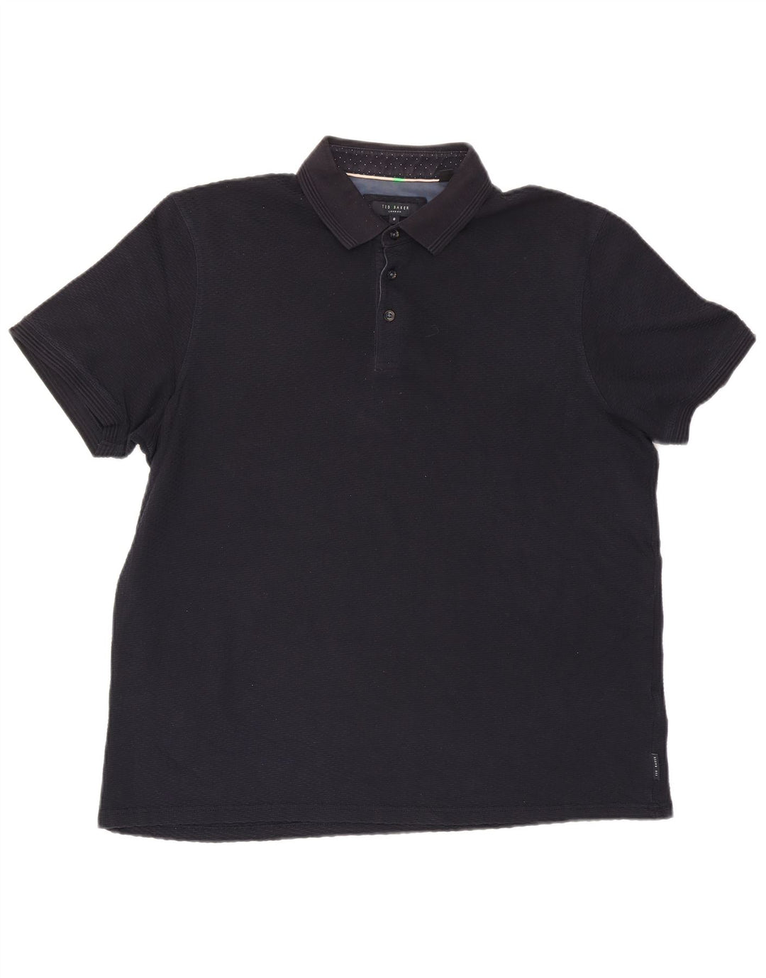 Tricou polo pentru bărbați Ted Baker Mărimea 6 2XL Bumbac bleumarin
