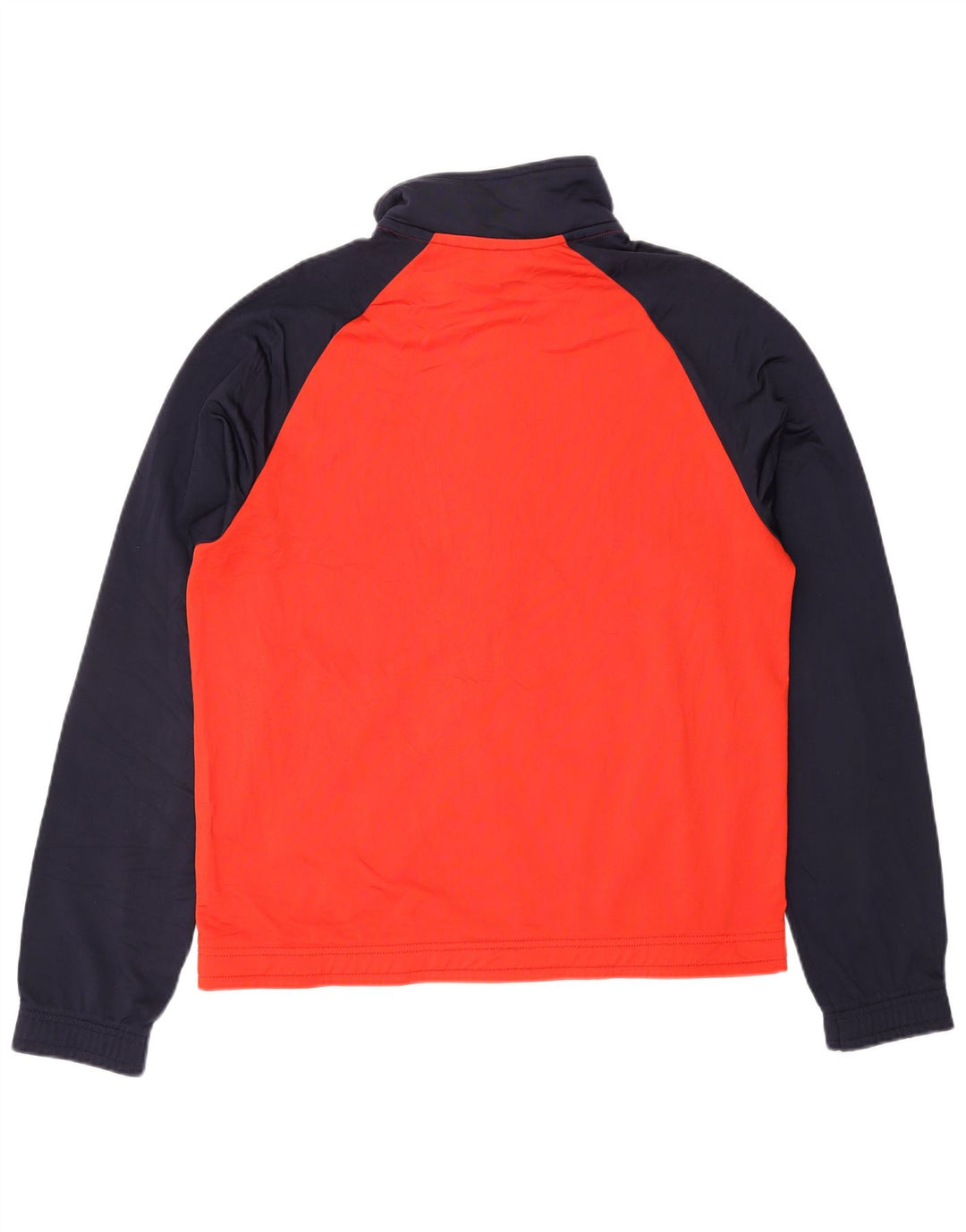PUMA Mens Tracksuit Top Jacket Medium Orange Colourblock