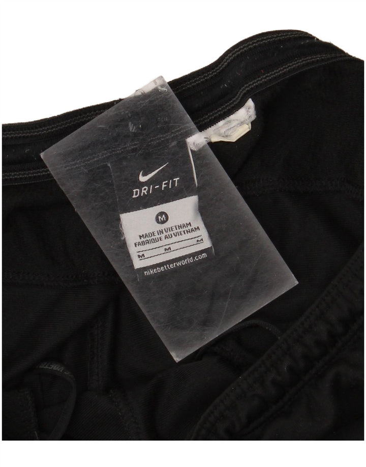Pantaloni de trening Nike Dri Fit pentru bărbați, negru mediu, color block