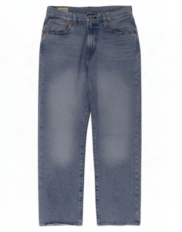 Blugi drepti pentru bărbați Levi's 551 W30 L30 Bumbac albastru