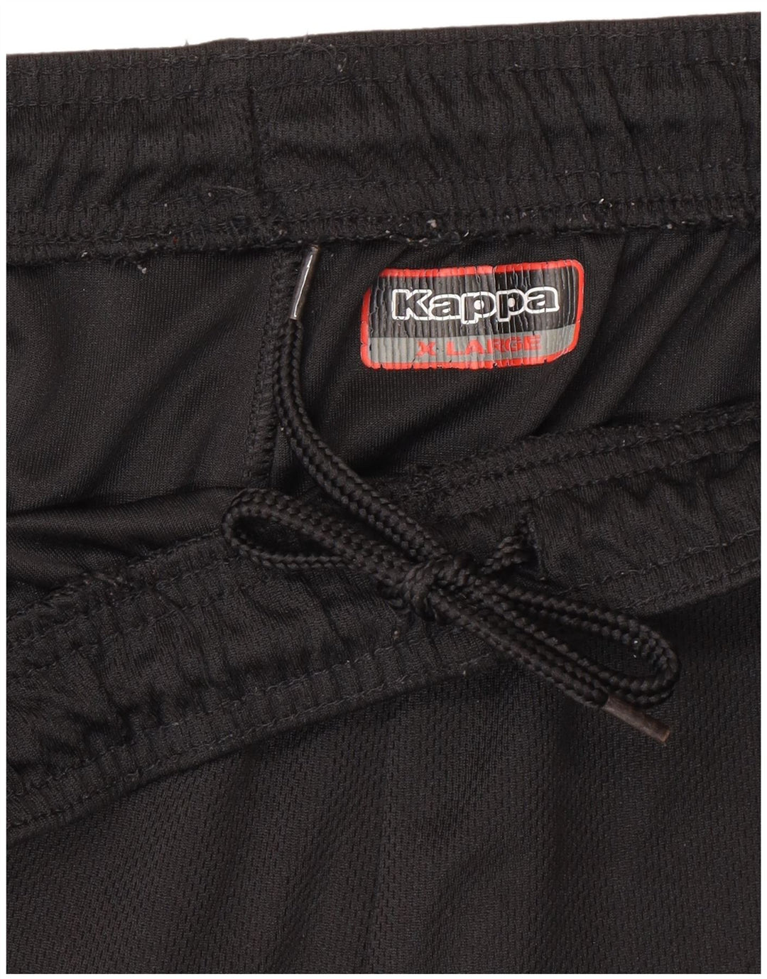 Pantaloni de trening cu grafică pentru bărbați Kappa Pantaloni de jogging XL Poliester negru