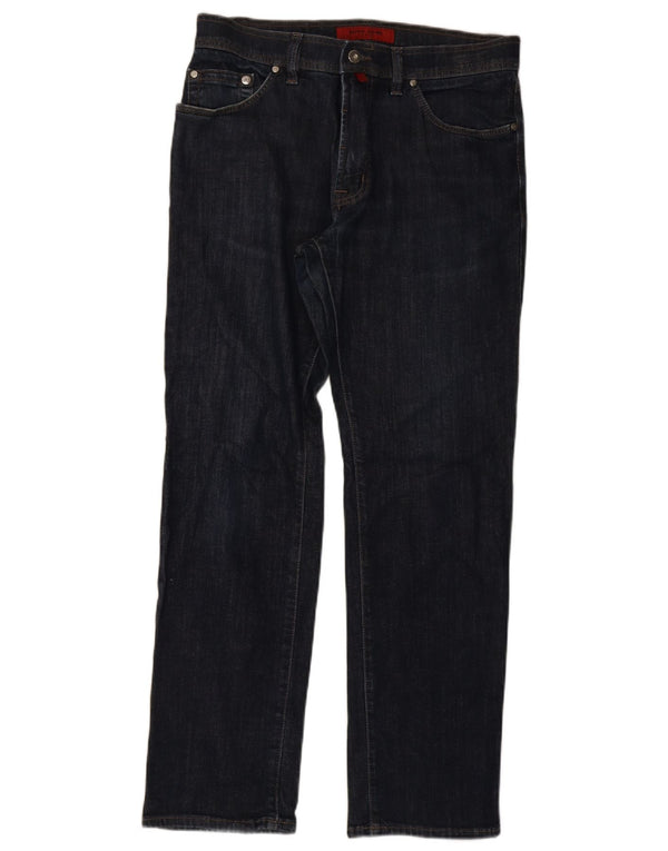 Jeans drept bărbați Pierre Cardin W34 L32 bleumarin