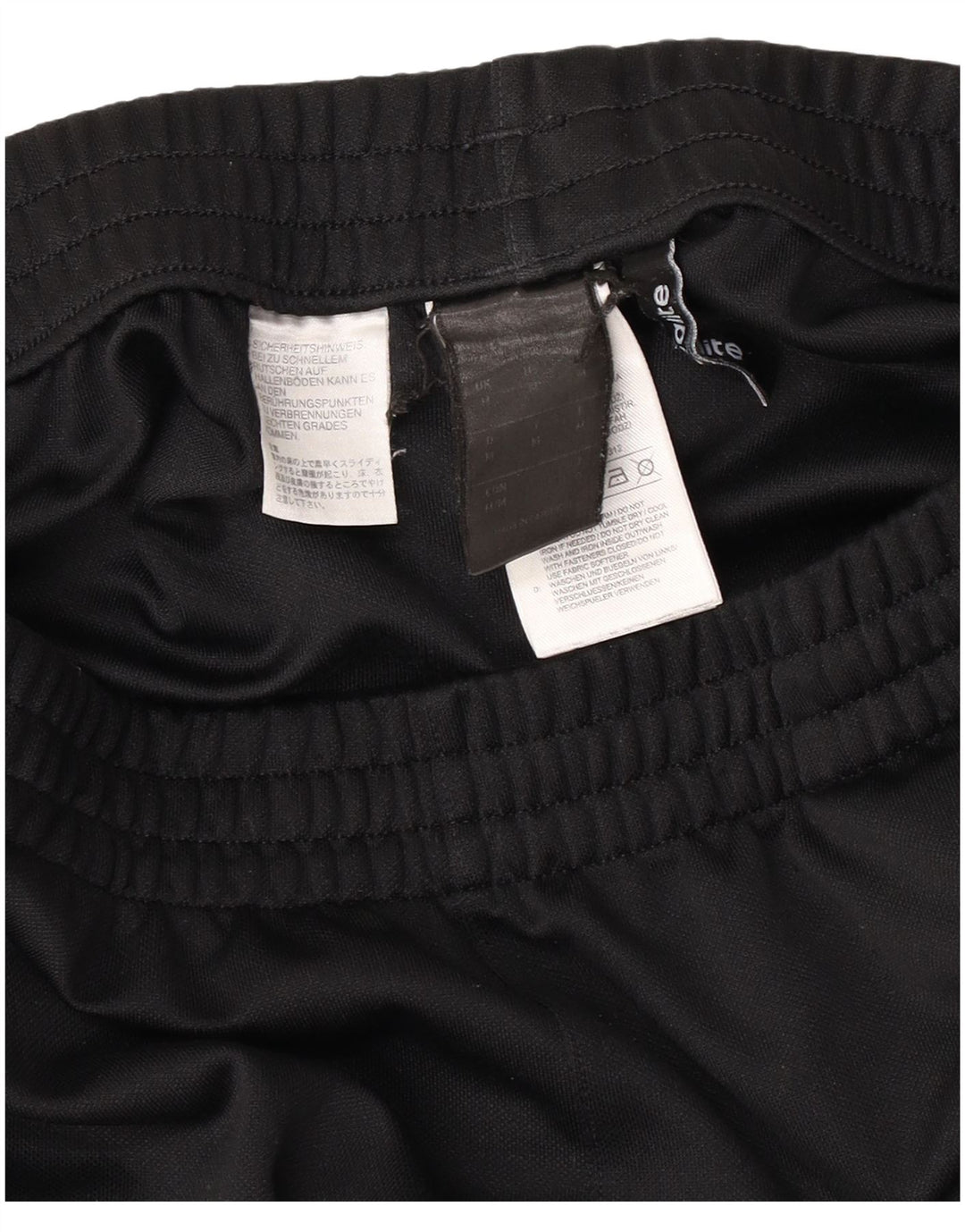 Pantaloni de trening Adidas Climalite pentru bărbați, poliester mediu negru