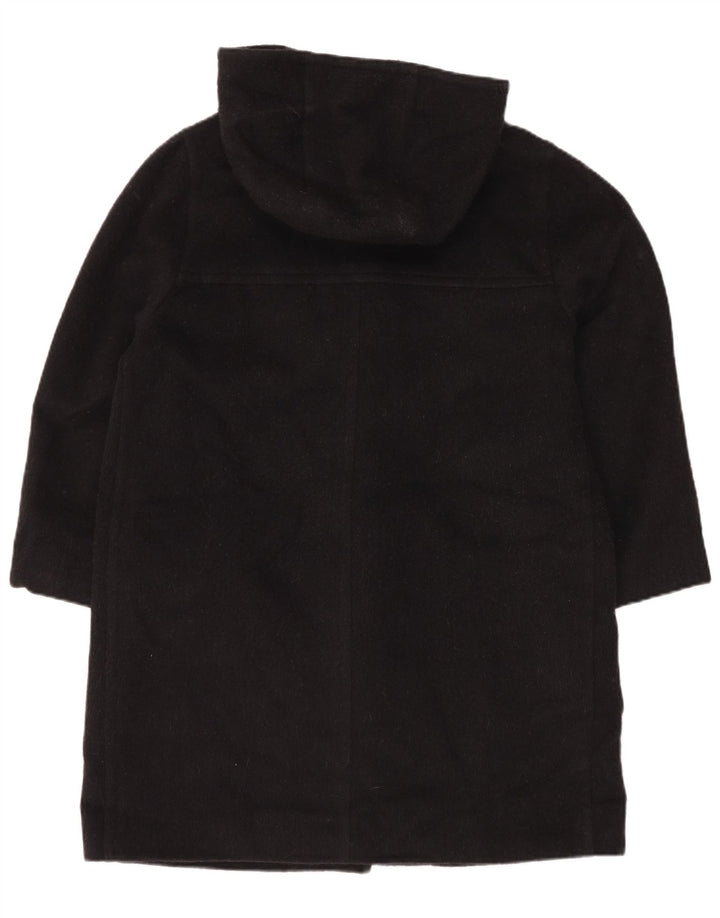 Duffle Coat pentru femei Harve Benard, supradimensionat, cu glugă, UK 16, mare, lână neagră