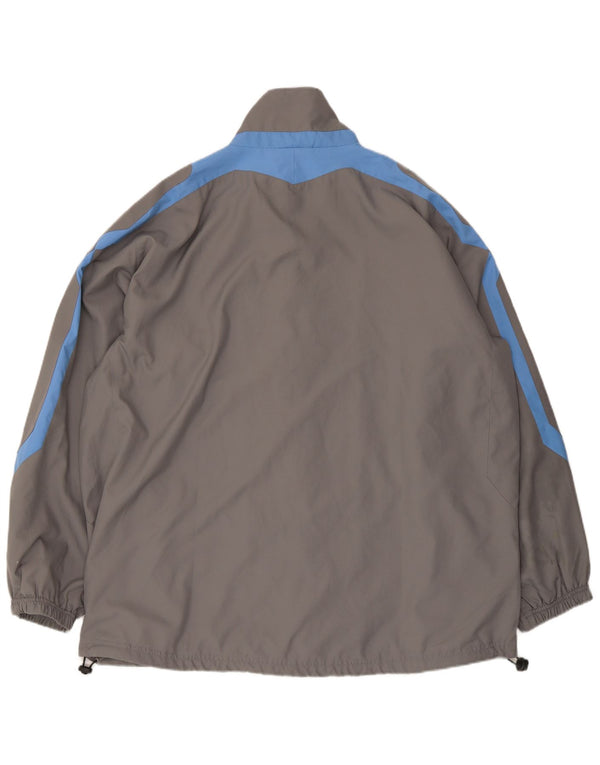 Jachetă de ploaie Umbro pentru bărbați UK 42 XL Gri poliester color bloc